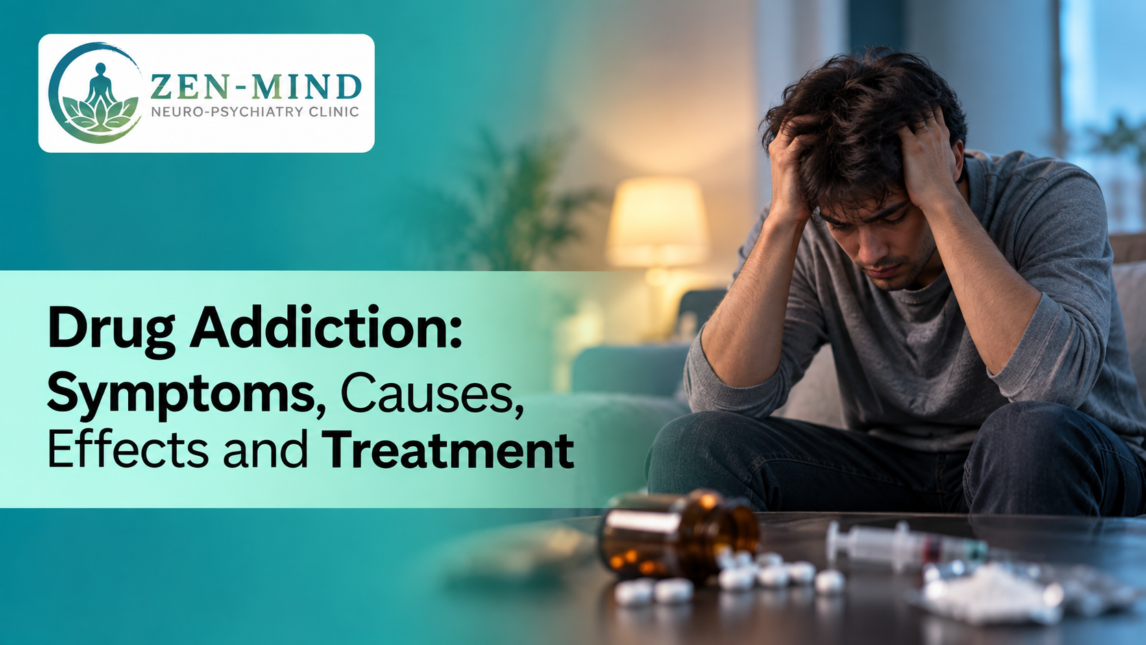 Drug Addiction: Symptoms, Causes, Effects and Treatment